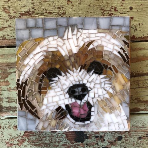 DeniseMosaics-Pet Portraits Dog Display Gallery 5