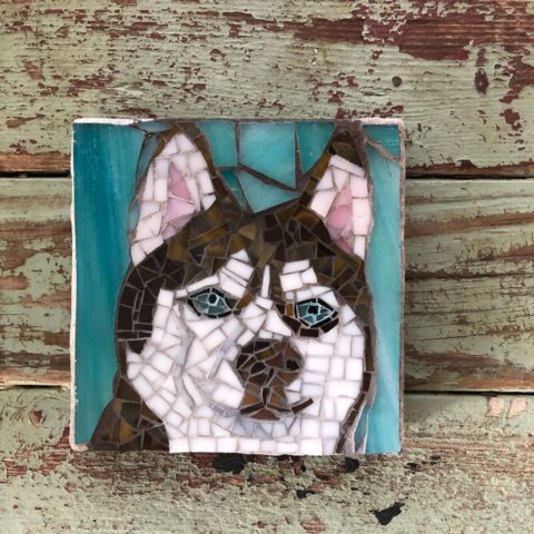 DeniseMosaics-Pet Portraits Dog Display Gallery 6