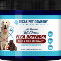 Flea Defender Flea and Tick Prevention Chewable Dog Treats TPCDSCFT9-Front V22