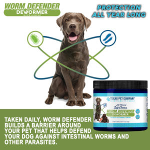 Texas Pet Company Worm Defender Soft Chews Slide 1 1500×1500 V2