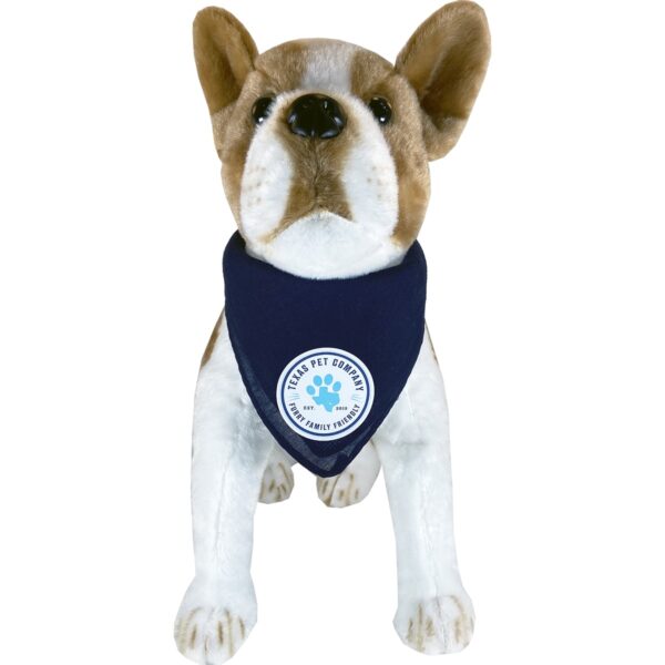 Texas Pet Company Official Brand Seal Logo Dog Bandana Model 2