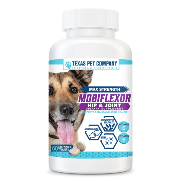 Mobiflexor Max Strength Hip & Joint Support Chewable Tablets for Dogs 1