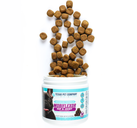 Mobiflexor Hip & Joint Soft Chew Dog Glucosamine Treats