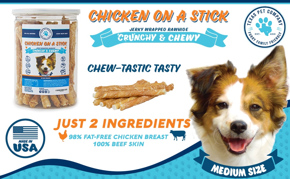 Chicken On A Stick Medium Amazon A+ Content - Standard Image Header With Text 970x600
