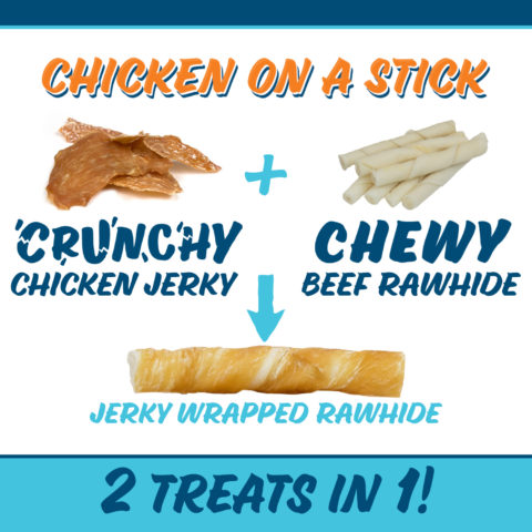 Texas Pet Company Chicken Jerky Wrap Toy Slides Combo1500x1500