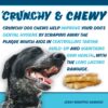 Texas Pet Company Chicken Jerky Wrap Toy Slides Teeth 1500x1500