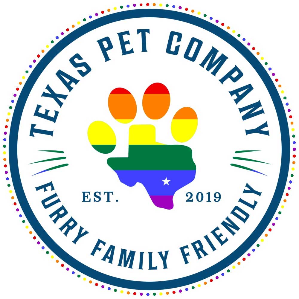 Texas Pet Company Pride LQBTQ Logo