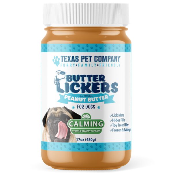 Butter Lickers Calming Peanut Butter For Dogs Front