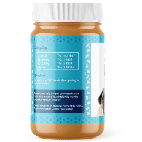 Butter Lickers Calming Peanut Butter For Dogs Left