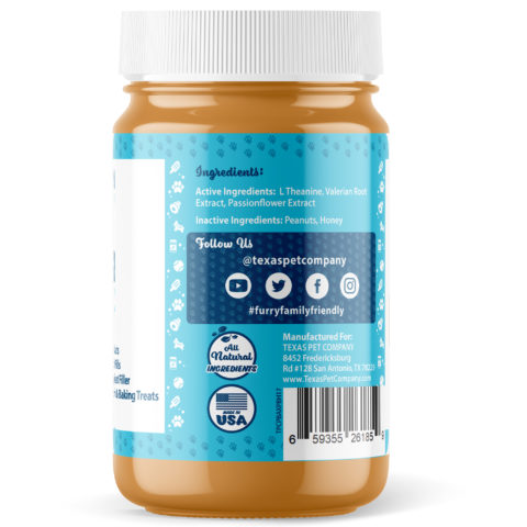 Butter Lickers Calming Peanut Butter For Dogs Right