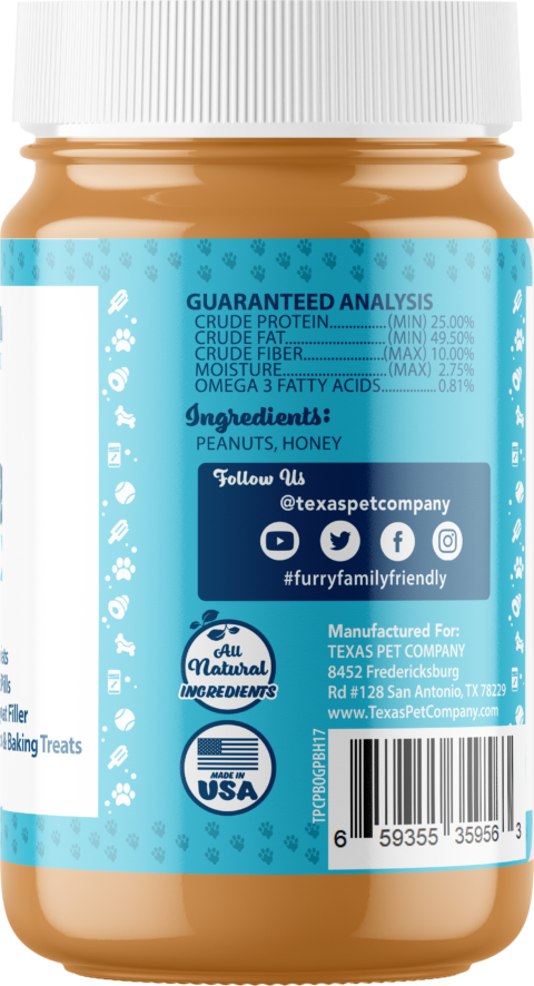 Butter-Lickers-Original-Dog-Peanut-Butter-Ingredients---Texas-Pet-Company