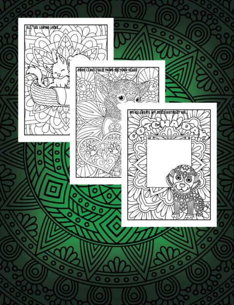 Pet Loss Coloring Book