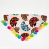 Dog Bandana Fiesta Folklorico Pom Pom