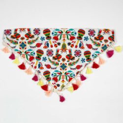Dog Bandana Fiesta Party Tassel