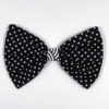 Dog Bowtie Polka Dot Black