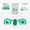 a bag of skin & coat dog supplement probiotics