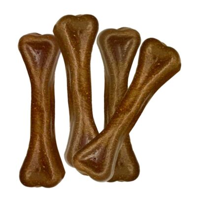 Chaw Bones Cheese Chews Chicken MEDIUM Dog 4 pack