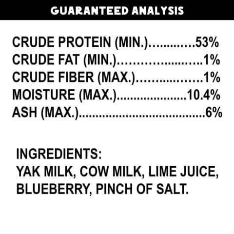 Yak Cheese Chew Dog Treat Blueberry Flavor - Image 6
