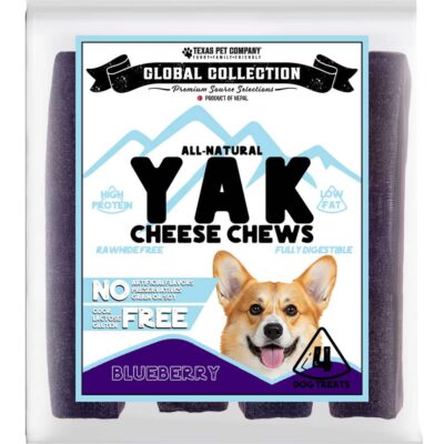 Home 15 Yak-Cheese-Chews-Flavored-Blueberry a package of dog treats