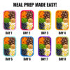Dog Meal Prep Collapsible Silicone Food-Safe Storage Containers - Medium Dog - 27oz - Image 6