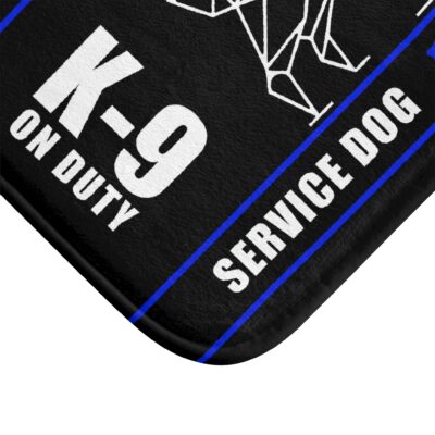 K-9 Service Dog Travel Mat - K-9 On Duty Rug - Awareness & Safety Warning - Image 9