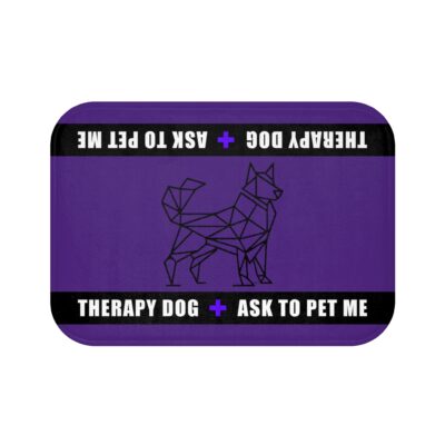 Therapy Service Dog Travel Mat, Portable Comfort Mat for Service & Therapy Dogs 2-sizes - Image 3