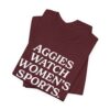 Aggies Watch Women's Sports Tee - Image 2