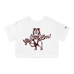 Reveille Gig 'Em! Wink Crop Top Shirt