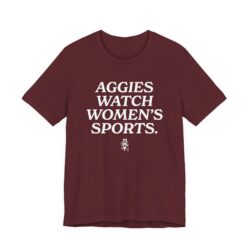 Aggies Watch Women's Sports Tee