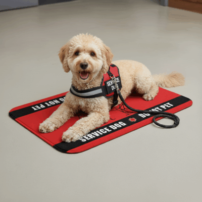 Service Dog Travel Mat - 2 Sizes - Image 2