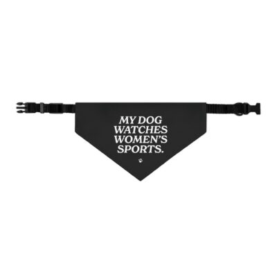 My Dog Watches Women's Sports Pet Bandana - Image 3
