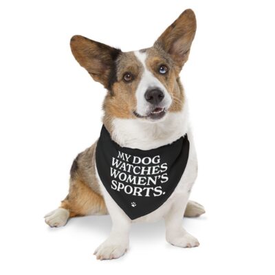 My Dog Watches Women's Sports Pet Bandana - Image 10