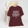 Aggies Watch Women's Sports Tee - Image 3