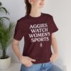 Aggies Watch Women's Sports Tee - Image 5