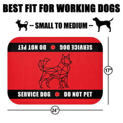 Service Dog Mat Safety Size