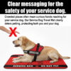Service Dog Mat Safety Do Not Pet