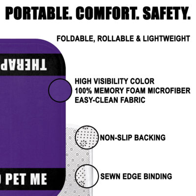 Therapy Dog Mat Safety Features