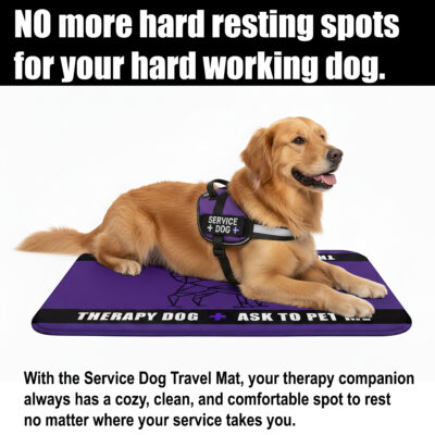 Therapy Dog Mat Safety Rest