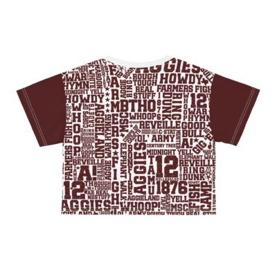 Aggie Traditions Spirit Crop Top - Image 2