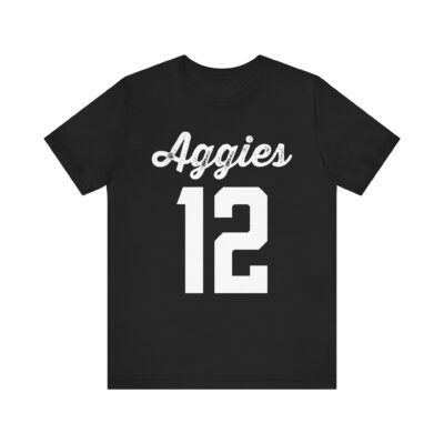 Shop All Products 25 Aggies Script Gameday 12 Spirit T-shirt