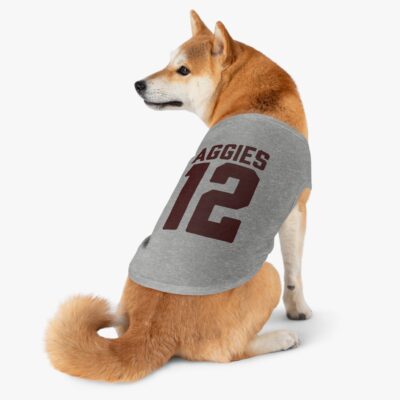 Aggies 12 Dog Shirt - Image 7