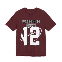 Shop All Products 17 Gameday Wrecking Crew 12 Football T-Shirt