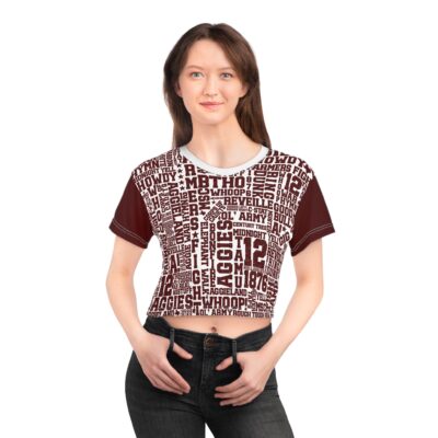 Aggie Traditions Spirit Crop Top - Image 3