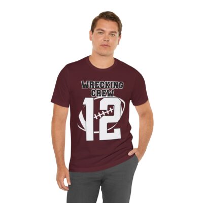 Gameday Wrecking Crew 12 Football T-Shirt - Image 3