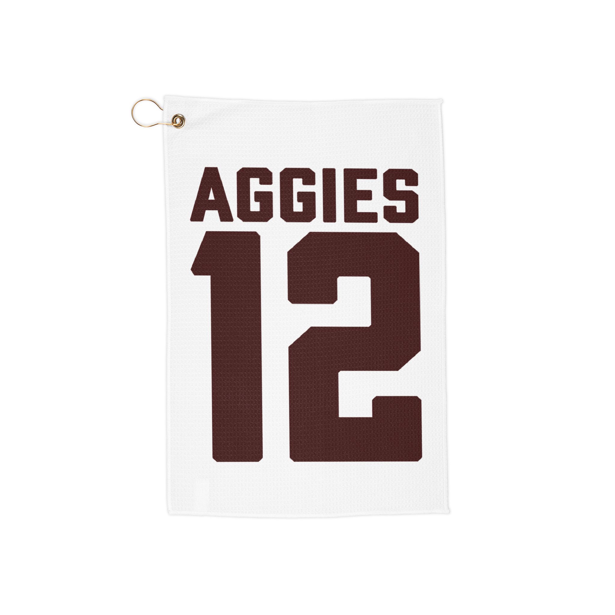 Aggies 12 Golf Towel 1 Aggies 12 Golf Towel