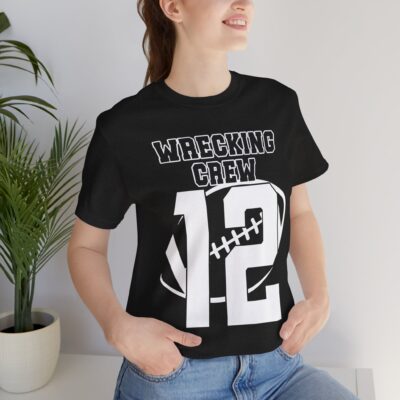 Gameday Wrecking Crew 12 Football T-Shirt - Image 9