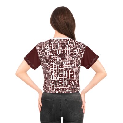 Aggie Traditions Spirit Crop Top - Image 4