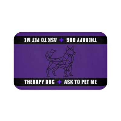Service Dog Settle Mats & Portable Travel Beds 7 Therapy Service Dog Travel Mat, Portable Comfort Mat for Service & Therapy Dogs 2-sizes