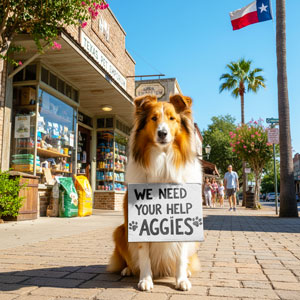 We need your help Aggies Dog