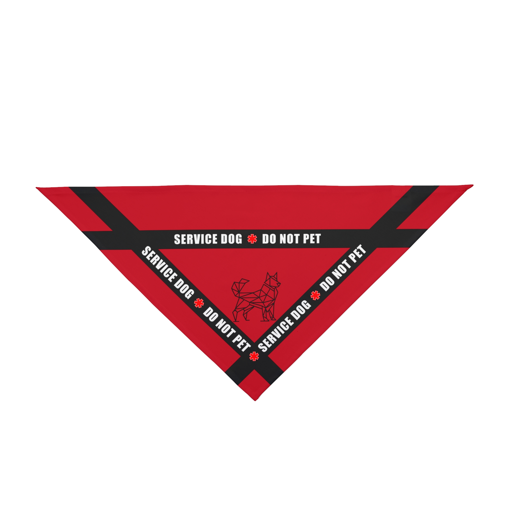 Service Dog Bandana - Triangle 5 Service Dog Bandana - Triangle - Image 5